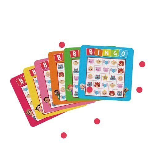 Cocomelon Big Roll Bingo - Fun Game for Kids, Educational & Interactive