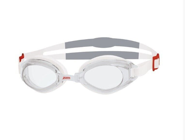 Zoggs Unisex Endura Swimming Goggles - Adjustable Fit White