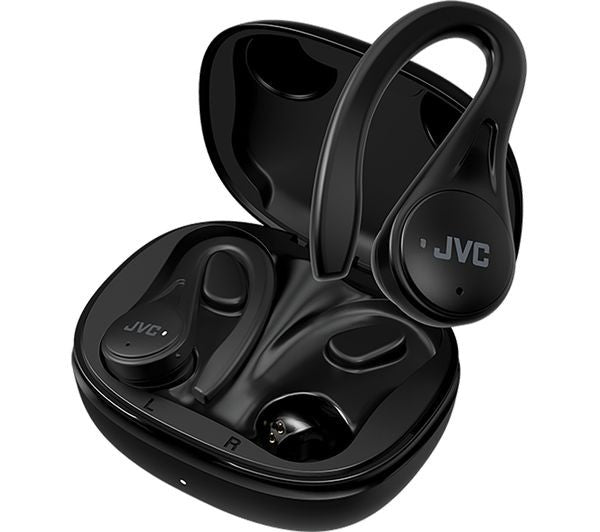 JVC True Wireless Sports Earbuds BlackHA-EC25T-B-U