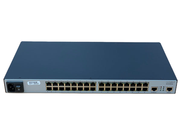 Avocent ACS5032DAC-106 32 Port Cyclades ACS 5032 Console Server with Dual AC PSU