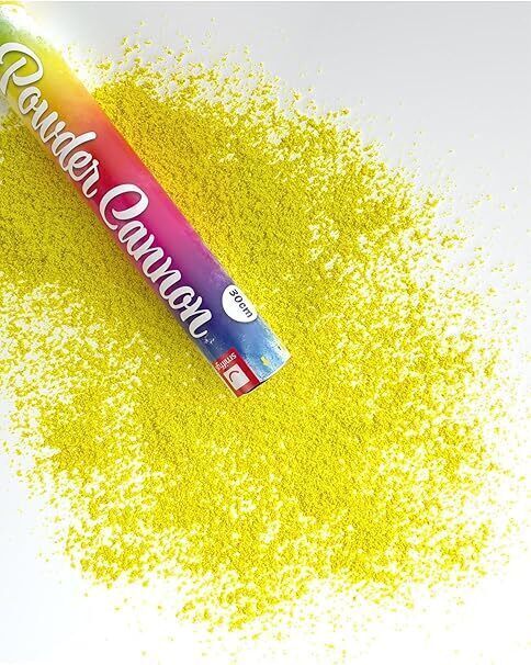 SMIFFY'S Confetti Cannon Yellow Powder 30 cm x1