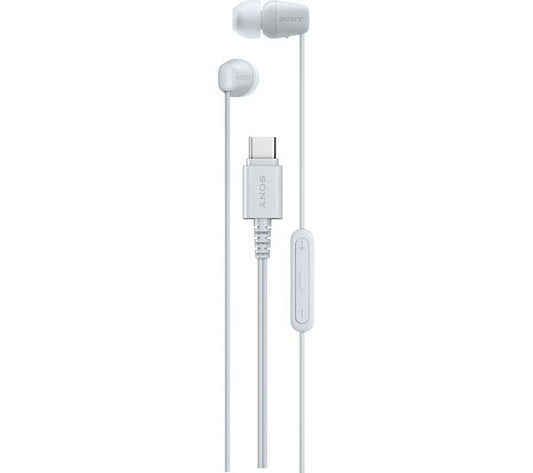 Sony IER‑EX15C USB‑C Wired Earbuds with Mic – Lightweight In‑Ear Headphones