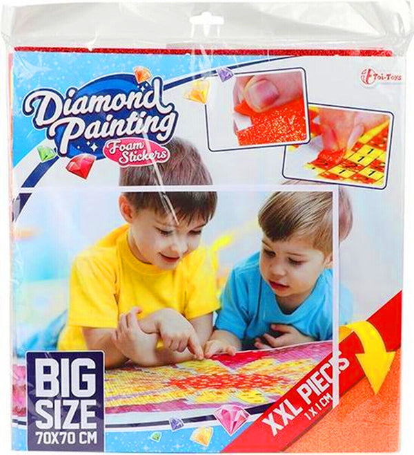 Diamond Painting Foam Stickers 70cm x 70cm DIY Craft Kit