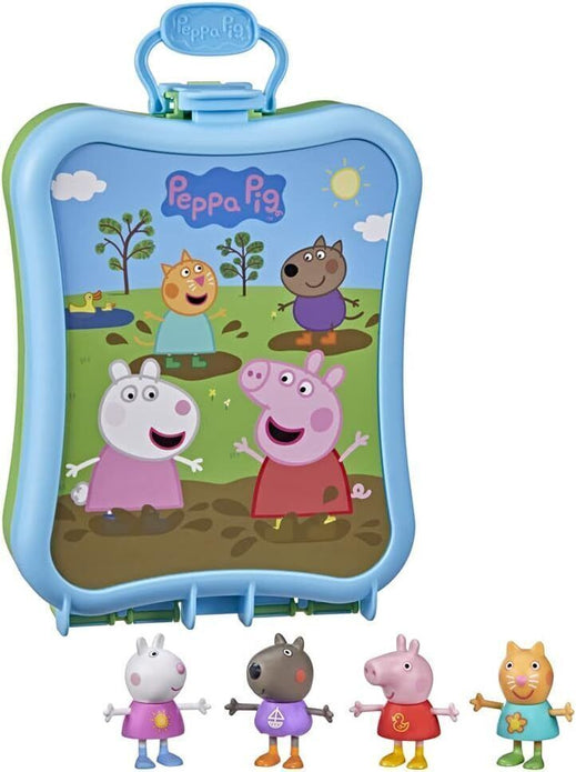 Pepp a Pig Carry Along Friends Pack - Fun Travel Toy Set