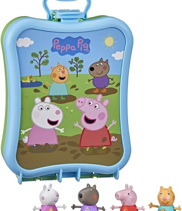 Pepp a Pig Carry Along Friends Pack - Fun Travel Toy Set