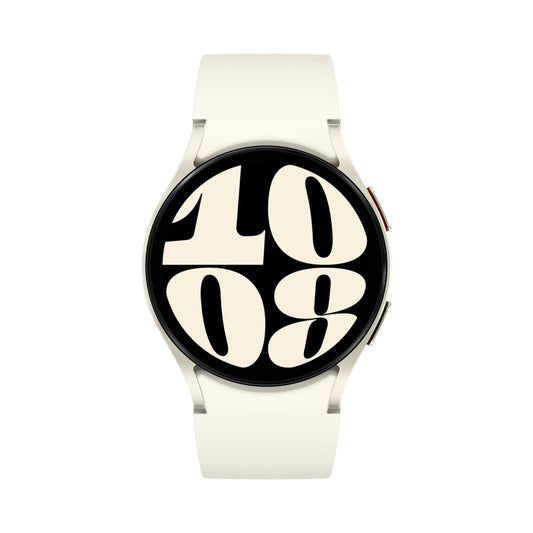 Samsung Galaxy Watch6 (Bluetooth, 40 mm) Gold Aluminium Case + Cream Strap