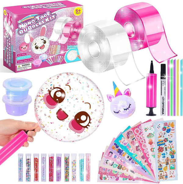 Topunny Nano Tape Bubble Kit Party Craft Activities 6-12 Years Kids