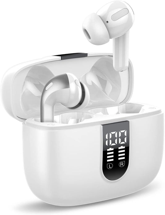 Taopod Bluetooth Wireless Earbuds w Mic Deep Bass CVC NC 40H IPX7