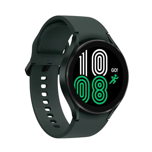 Samsung Galaxy Watch 4 (LTE, 44mm) Green Aluminium Case + Black Strap