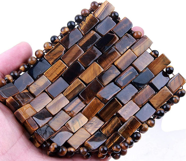 ideayard Jade Eye Mask - Tiger Eye, Cooling, Natural Stone Sleep Mask