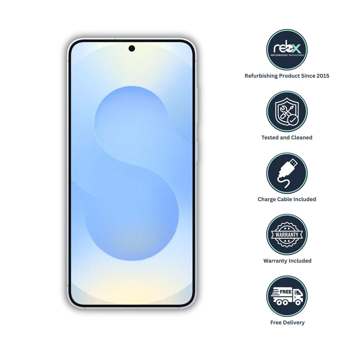 Samsung Galaxy S25 Icyblue 6.2" 256GB 5G - Unlocked & SIM Free Smartphone