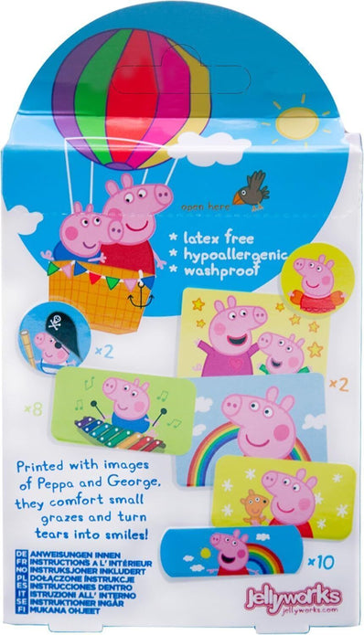 3 PACK Pepp a Pig Latex-Free Hypoallergenic Plasters 22pc Kids Fun Designs