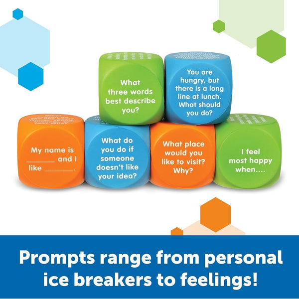 Learning Resources Let's Talk! Cubes - Fun Educational Toy for Kids