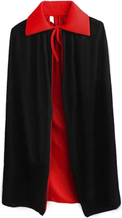 YJZQ Halloween Vampire Cloak - Full Length Reversible Cape, Cosplay Costume