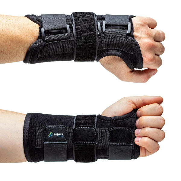 ZOFORE SPORT Wrist Support Brace  Carpal Tunnel Relief with Metal Splint (L/XL)