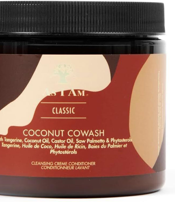 As I Am Coconut CoWash Cleansing Conditioner 16oz Pack of 2 Hair Care