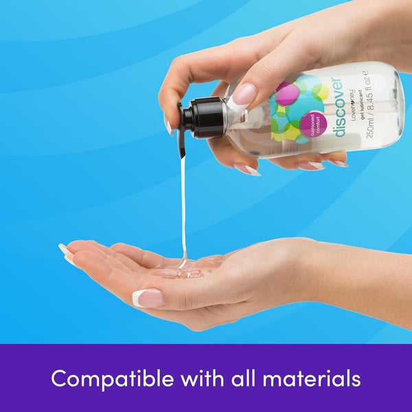Lovehoney Discover Gel Lubricant 250ml