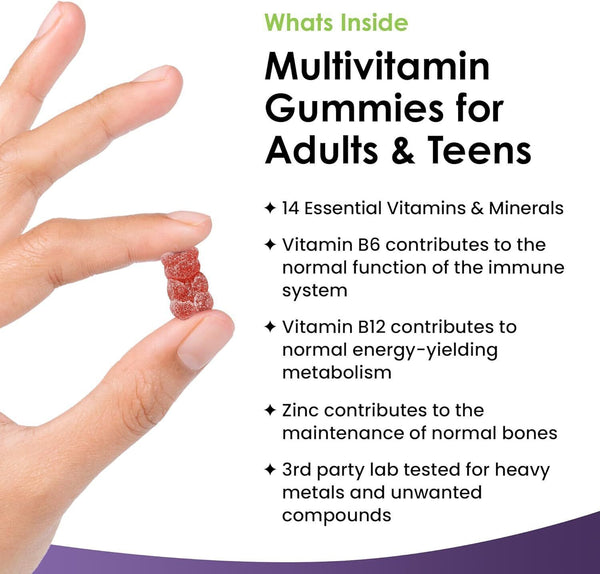 New Leaf Multivitamin For Adults 60 Gummies Daily Health Supplement