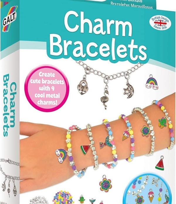 Fun Bracelet and Jewellery Making Kit for Kids, Colourful Beads, Ages 8+