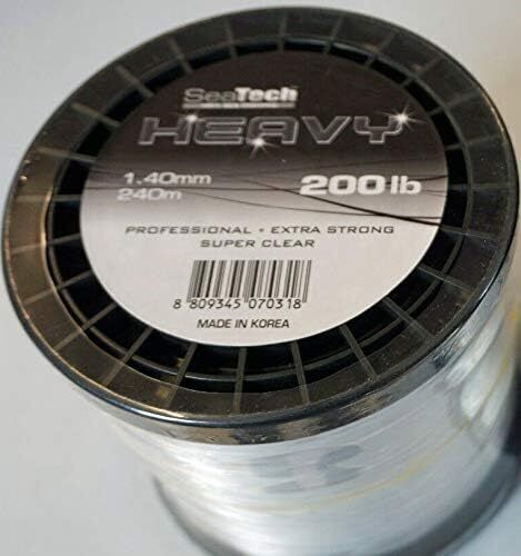 SeaTech Heavy Mono Fishing Line 200lb - Fishing Supplies