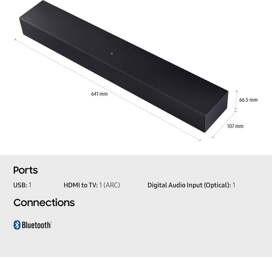 SAMSUNG HW-B400F/XU 2.0 All-in-One Sound Bar