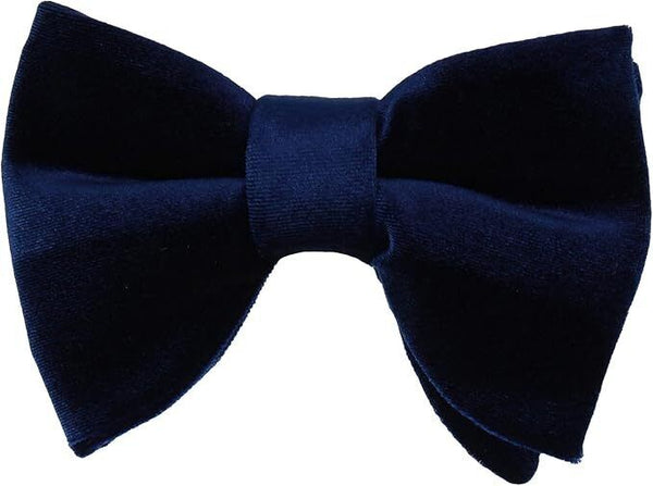 Men‘’s Velvet Big Pre-tied Bow Tie Wedding Party Tuxedo Business Formal Bow Tie