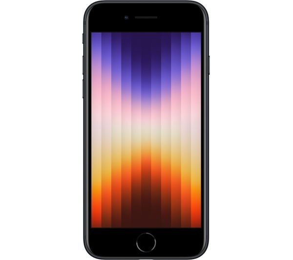 Apple iPhone SE 2022 (3rd Gen) Midnight 64GB 5G Unlocked & SIM Free Smartphone