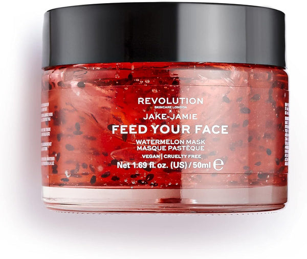Makeup Revolution Skincare Jake-jaime Watermelon Hydrating Face Mask 50ml