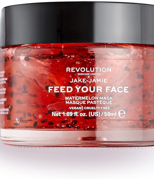 Makeup Revolution Skincare Jake-jaime Watermelon Hydrating Face Mask 50ml