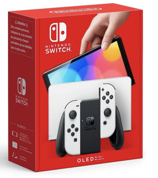 Nintendo Switch - (Oled Model) -  White