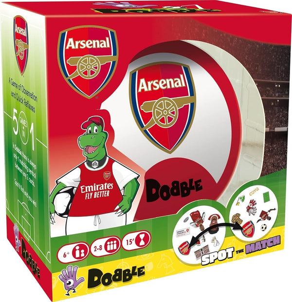 Asmodee Dobble Arsenal Card Game | Ages 6+ 2-8 Players 15 Minutes Playin