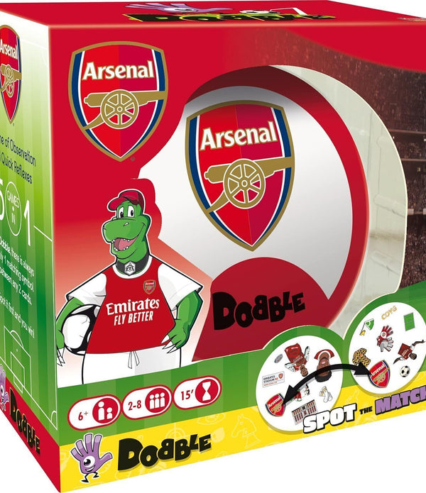 Asmodee Dobble Arsenal Card Game | Ages 6+ 2-8 Players 15 Minutes Playin