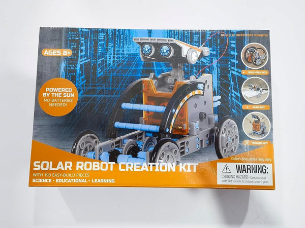 12-in-1 Solar Robot STEM Kit for Kids Ages 8-14, Engineering DIY Toys