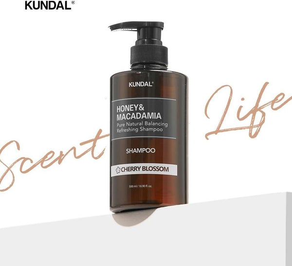 [KUNDAL] Nature Shampoo, 500ml, Cherry Blossom