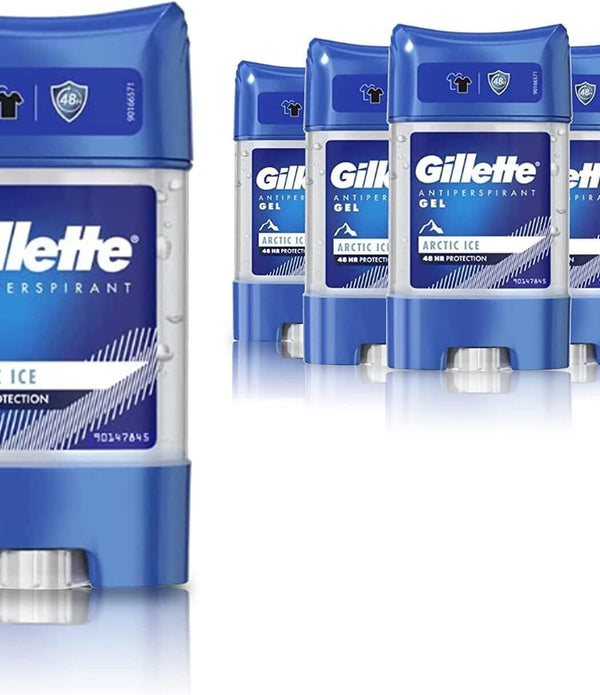 Gillette Antiperspirant Deodorant Gel Arctic Ice 70ml x6 48-Hour Protection