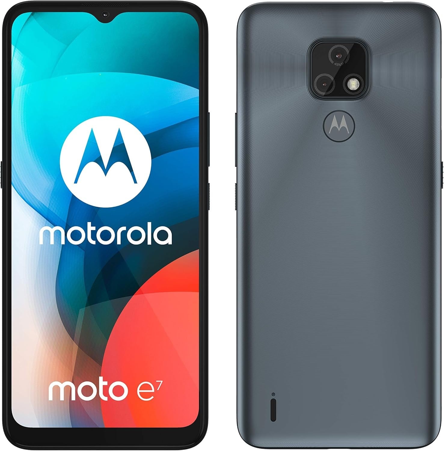 Motorola Moto E7 Mineral Grey 32GB, Dual Camera System