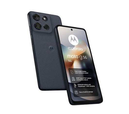 Motorola Moto G56 256GB Black Unlocked & SIM Free Smartphone