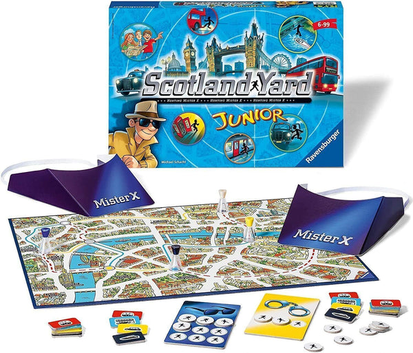 Ravensburger Scotland Yard Junior - Family Strategy Board Game For Kids