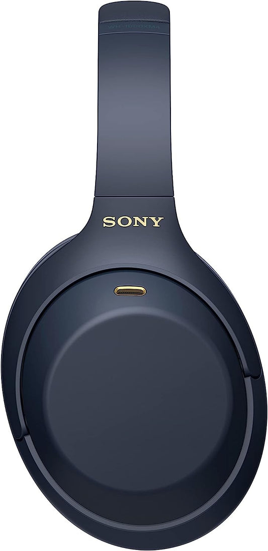 Sony WH-1000XM4 Wireless Bluetooth Noise-Cancelling Headphones - Blue