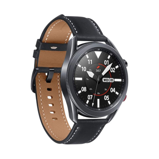 Samsung Galaxy Watch 3 (45mm, Bluetooth) - Black Stainless Steel Case + Strap