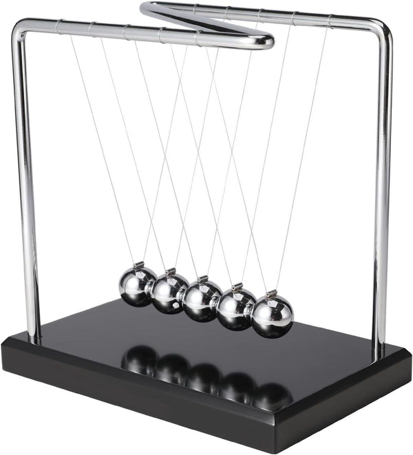 Powerking Newton’s Cradle Desk Toy - Balance Ball Swing Magnetic Decor