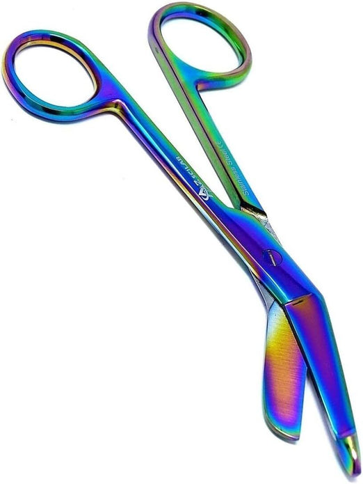 Nursing Bandage Scissors5.5" Rainbow Veterinary Nurse Stainless Steel First Aid 