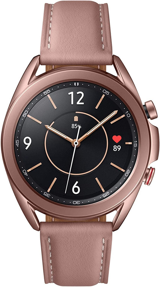 Samsung Galaxy Watch3 Stainless Steel 41 mm Bluetooth,Mystic Bronze (UK Version)