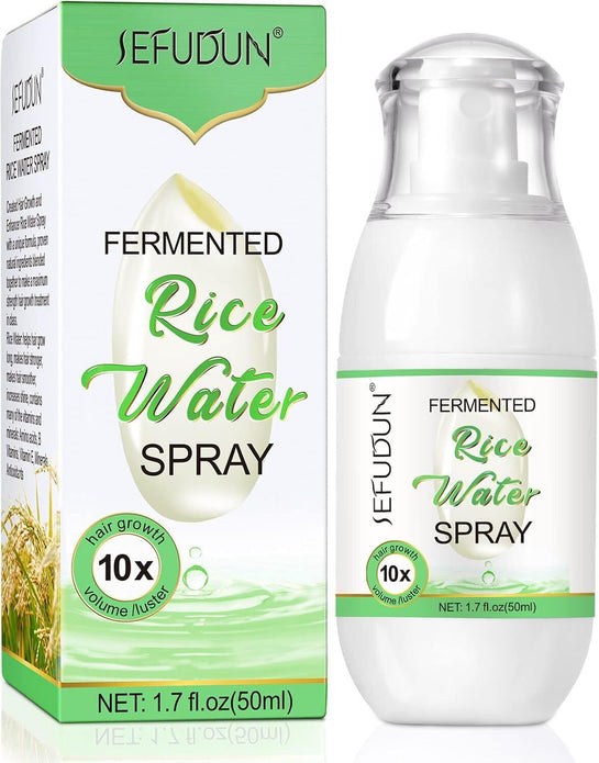 Rice Water Spray 50ml � Hair Growth Serum for Thinning, Dry, Frizzy Hair