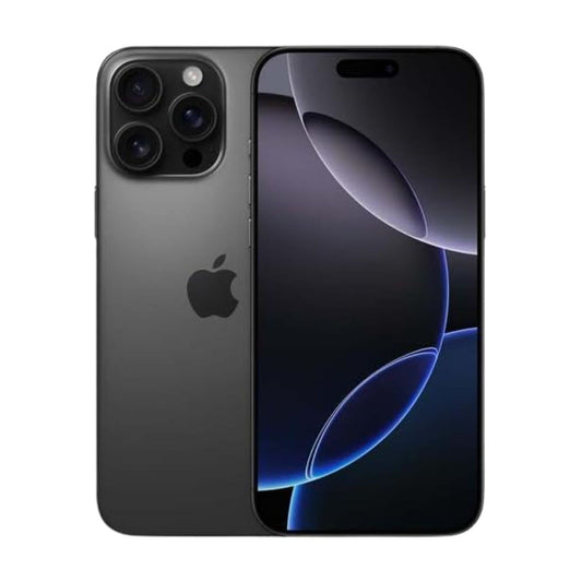 Apple iPhone 16 Pro Black Titanium 6.3" 128GB 5G Unlocked & SIM Free Smartphone