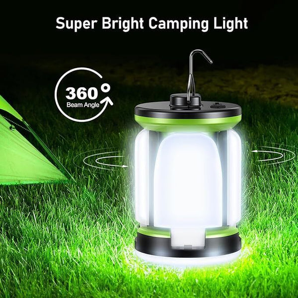 BLUKAR RECHARGABLE CAMPING LIGHT LANTERN ULTRA BRIGHT LED 10+ HRS BATTERY LIFE