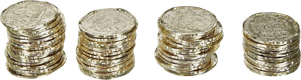 Child 72 Pc Pirate Treasure Coins (PKT)