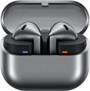 SAMSUNG Galaxy Buds3 Wireless Bluetooth Noise-Cancelling Earbuds - Silver