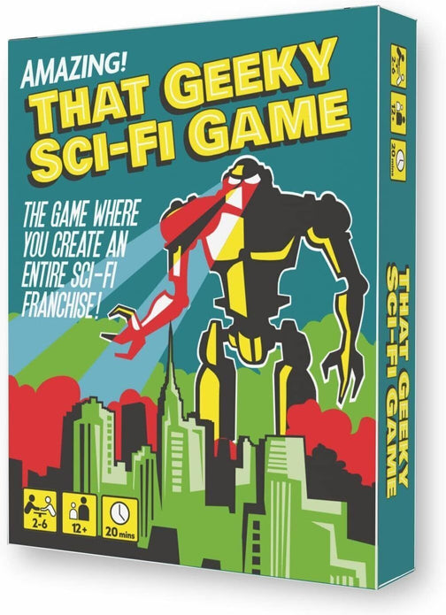 13th Floor Games That Geeky Sci-Fi Game - Card Game for Family Ages 8+ - NEW