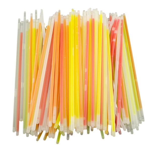 Fox & Willow 100 PCS Glow Sticks - 7 Colors, Party Favors for All